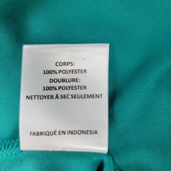 ASTR‎ The Label Women's Teal Ruffle Hem Sleeveless Romper - Picture 6 of 9